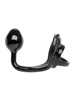 STIMOLATORE PROSTATA PLUG ANALE ARMOUR TUG LOCK BLACK