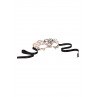 Maschera veneziana MYSTIQUE MASK ROSE GOLD