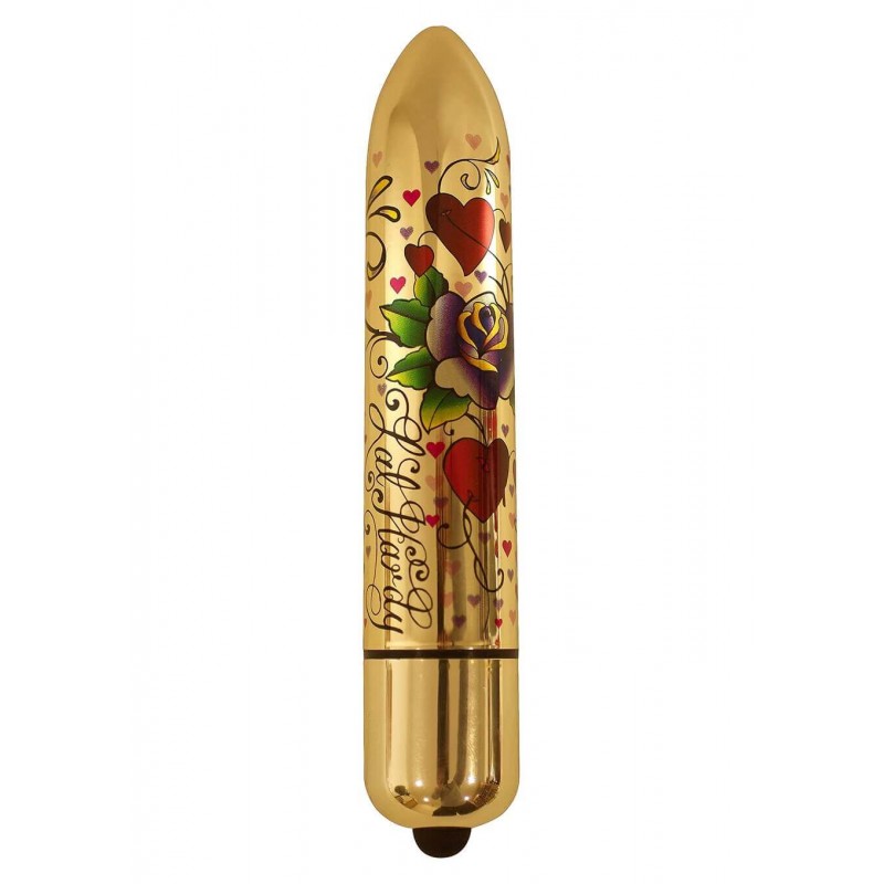 Vibratore Stilizzato E INK RO-160MM HEARTS N ROSES Vibratore Stilizzato E INK RO-160MM HEARTS N ROSES