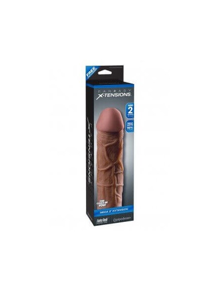 Mega Estensione Pene Fantasy X-Tensions Colore Caramello Brown Mega Estensione Pene Fantasy X-Tensions Colore Caramello Brown