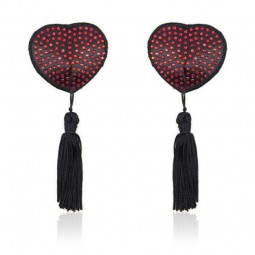 Copricapezzoli shine red