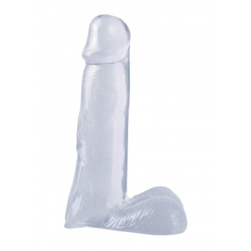 Dildo in Jelly Basix 8 Trasparente Dildo in Jelly Basix 8 Trasparente