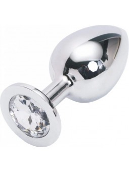 Plug anal argentato small 7,5 cm