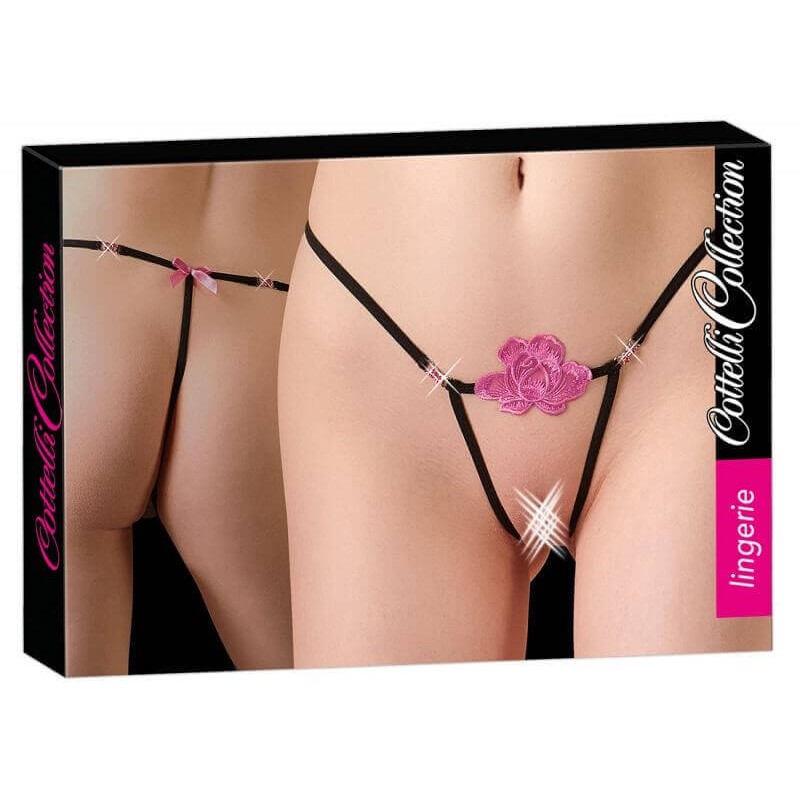 String con sette piccoli fiori S/M String con sette piccoli fiori S/M